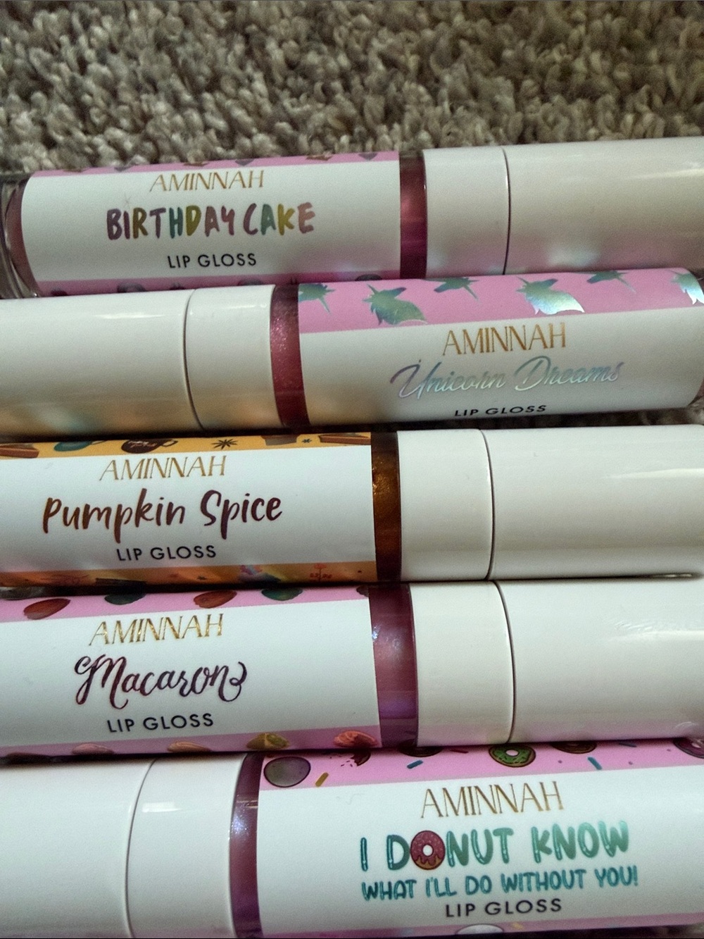 NEW!! Aminnah Lip Gloss brand new - choose from 11 varieties!! - Picture 4 of 15